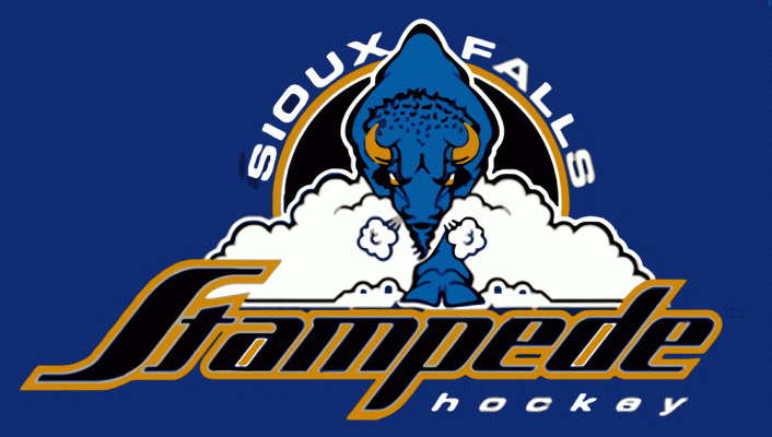 Sioux Falls Stampede 2007 08-Pres Alternate Logo iron on paper